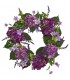 24” Hydrangea Wreath purple