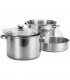 4 Piece Pasta Cooker and Steamer Set