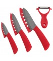 Oster 4-Piece Ceramic Blade with Sheath Cutlery Set