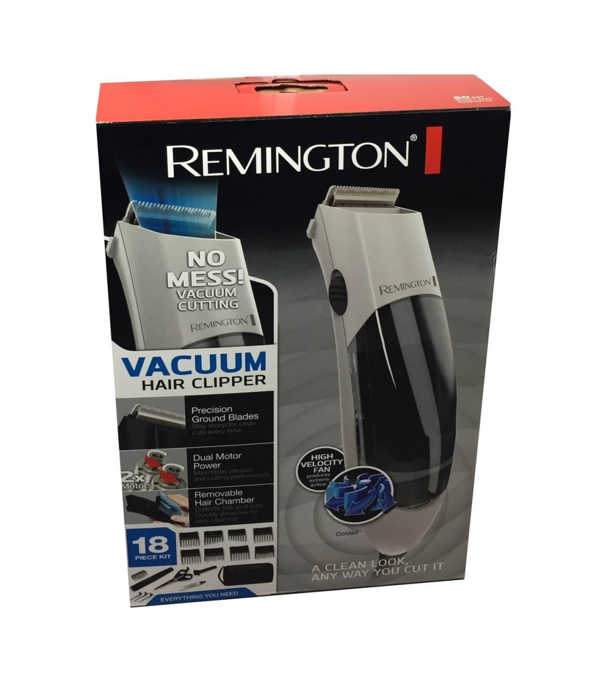 remington cordless vacuum hair clippers